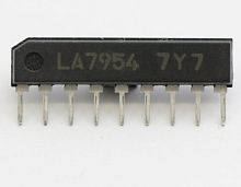 Микросхема LA7954 orig /TV, VC, Video-Schalter/switch/ /SIP9/