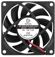Вентилятор компьютерный DC12V, 70x70x15мм, 0.18A 2.16W HT7015S HONTARRL