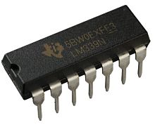 Микросхема LM339 (LM339N) DIP14
