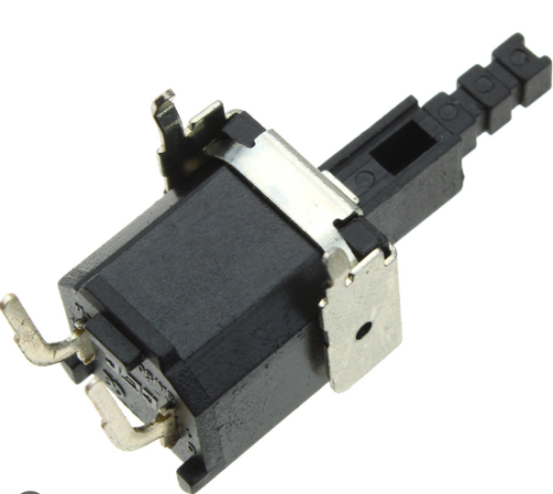 Выключатель для TV, 2pin, OFF-ON с фиксацией, AC 220/250V 5.0A, корпус: черный (KDC-A22)