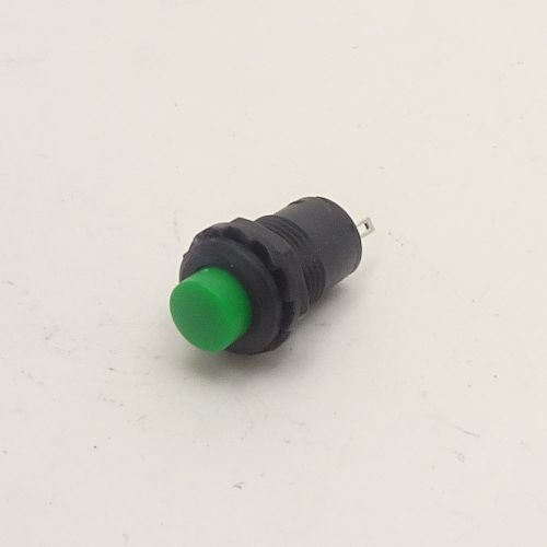 Кнопка круглая, 2pin, OFF-(ON) без фиксации, AC 220/250V 1.5A, d:12мм Фланец: 14мм, нормально разомкнут, корпус: зеленый (DS-227) фото 3 Кнопка круглая, 2pin, OFF-(ON) без фиксации, AC 220/250V 1.5A, d:12мм Фланец: 14мм, нормально разомкнут, корпус: зеленый (DS-227) фото 3