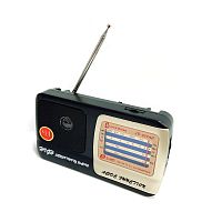 Радиоприемник  аналоговый LUXE BASS LB-408AC с сетевым шнуром; Диапаз.частот: FM: 64-108MHz/TV: 2-5CH/AM: 530-1600KHz/SW1: 3,2-10MHz / SW2: 10-22MHz; 