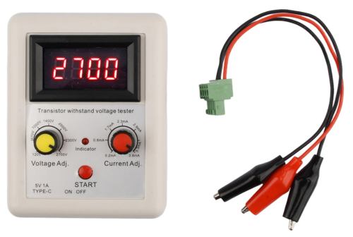 Прибор "Транзистор Тестер" EMC-03 LED дисплей-красные цифры