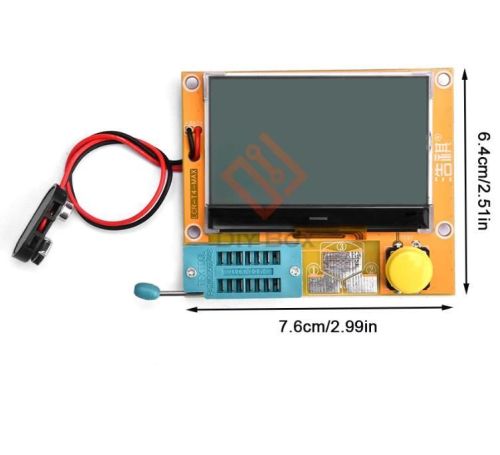 Прибор "Транзистор Тестер" LCR-T4 MAX ( на ATmega328 ) ( Без корпуса ), Дисплей 2,7" 12864LCD, Идентиф.и измер- R:0,1Om-50МOm, емк:25пф-20000mF( ESR ) фото 3