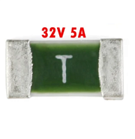 ПРЕДОХРАНИТЕЛЬ 5A 1206 32V (марк. T) (BFS1206-5000T/T) (3,2х1,6мм)