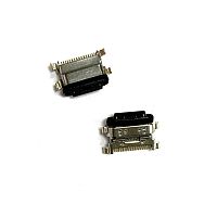 Разъем USB 3.1 Type-C Гнездо на плату (16pin SMD /4 уст. лепестка SMD) тип-C ver.3.1 Гориз.исп; врезн.монт.м; (дл=7.5мм/шир=9.0мм/1.6мм с крепежом) DI