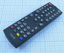 Пульт ДУ для ресиверов Oriel ( ДУ-5 ) 45 кн. DVB-T2/T; совместим с Oriel: 301; пит: 2 шт.х 1,5v AAA ( R03 ) ; габар: 136х42х21мм. ( ПДУ-5 )