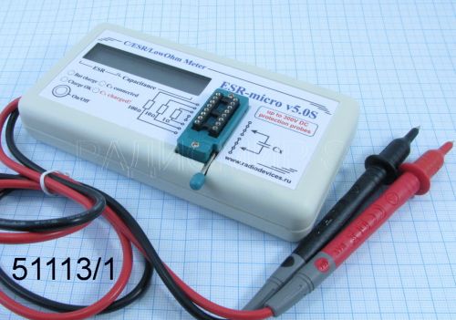 ESR-micro v.5.0S+ встроен.АКБ,заряд miniUSB ESR-micro v.5.0S+ встроен.АКБ,заряд miniUSB