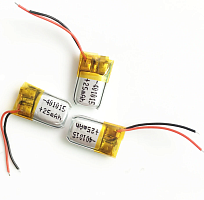 АККУМУЛЯТОР LP 401015-PCM (15х10х4,0мм) 3,7v 30mAh Li-Pol (с платой защиты- PCM), (элемент) провода под пайку 