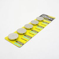 БАТАРЕЙКА ЛИТИЕВАЯ   2450 (CR2450/R24) 3V 620mA Lithium (Li-Mn) TOSHIBA <Дисковая> (24х5,0мм) Применение: Часы, фото оборудование, к