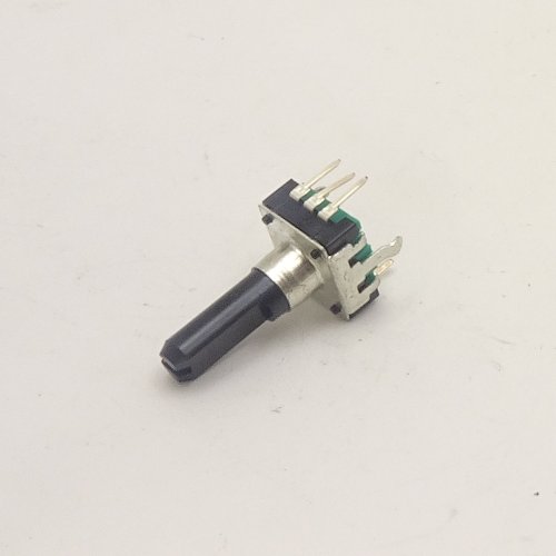 Энкодер  5pin 13х12х5 (L=20мм) пласт.ручка, п/круг с кнопкой Шаттл а/м