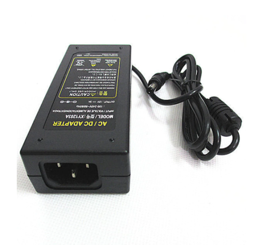 Блок питания импульсный, 12V, 3.0A, 36W, штекер: 5,5 х 2,5мм, вх: AC 100-240V, вх. разъем: ноутбучный, с кабелем, пластик XY 1203A фото 2
