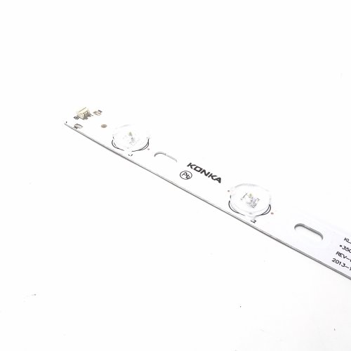 Светодиодная планка для подсветки ЖК панелей 32" 6V (10линз) KONKA KL32GT618  35017727 Rev-00 (644 мм, 10 линз) подключ.разъём 2PIN, платформа метал