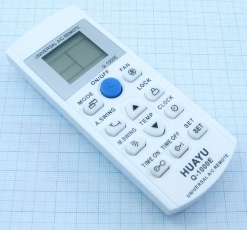 ПУЛЬТ ДУ ДЛЯ КОНДИЦИОНЕРОВ Универсальный Q-1000E A/C REMOTE 1000в1            