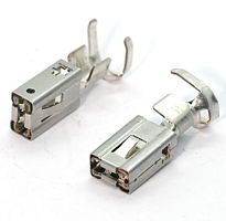 Клемма-Контакт гнезовой DJ6218B-E6.3B, 1.0-2,5мм2, никелерованая латунь