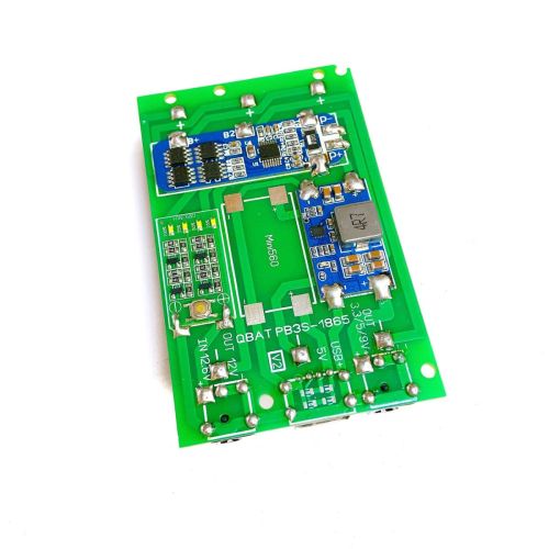 МОДУЛЬ автономного питания QBAT PB3S-1865 12V, до10A; с дополн. DC-DC преобраз.-5V и возможностью установки еще одного DC-DC преобразователя на USB/5V фото 2