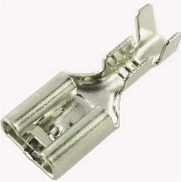 КЛЕММА НОЖЕВАЯ ГНЕЗДО НЕИЗОЛ 6.3мм/1.5-2.5мм2 Никель