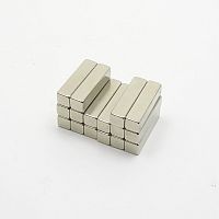 Магнит неодимовый призма, 20х5х5мм, сила сцепления: 3.2кг, N38