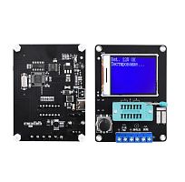 Прибор "Тестер радиокомпонетов" GM328A; микроконтроллер: AtMEGA328P, шрифт RUS, пит: Type-C,