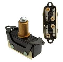 Микропереключатель МП1102 КНОПКА исп. 4 под пайку  4pin (AC380В /DC220В/10А ) с фиксацией