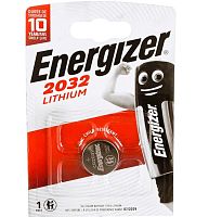 БАТАРЕЙКА ЛИТИЕВАЯ 2032 3v ( CR2032 ) ( "Дисковая" ) Energizer ЦЕНА ЗА 1ШТ, ( BL-1 )           