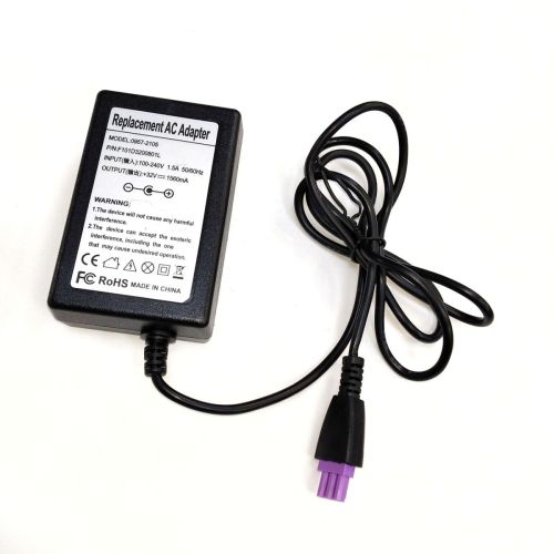 Блок питания импульсный, 32V, 1.5A, 48W, штекер: разъем под принтер 3pin, вх: AC 100-240V, вх. разъем: восьмерка, без кабеля
