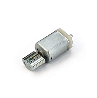 ДВИГАТЕЛЬ ЭЛЕКТРИЧЕСКИЙ вибромотор  9-12V 8170 - 10500 об/мин , 0.74A , (34.5 х 14.5 х 11мм цилиндрич.) FF-030 с восьмисегментным эксцентриком на валу