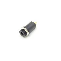 ГНЕЗДО 3.5 MM НА КОРПУС с гайкой СТЕРЕО 4PIN пластик с гайкой (трубка)