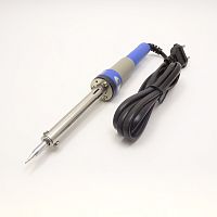 ПАЯЛЬНИК 40W 220V SUOER SE-940  Резиновая насадка на ручке-пластик, индикатор нагрева ; нихромовый нагреватель, сменные жала (наконечники)  кабель-1,4