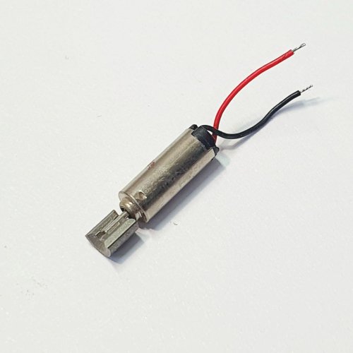ДВИГАТЕЛЬ ЭЛЕКТРИЧЕСКИЙ ВИБРО 1.3V QX-5A 10000±2000 об/мин , 0.08A , (9,8 х 5мм цилиндрич.)