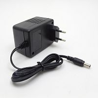 Блок питания трансформаторный, AC24V,  1.0A, 24W, штекер: 5,5 х 2,5мм, вх: AC 220-250V, пластик