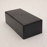 КОРПУС ДЛЯ РЭА 129х64х44мм G1033BA "GAINTA"черный пласт. корпус с алюм. крышкой
