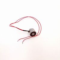 Электромагнит 12-15V 2,5W 0.25A, 20х15мм, сила сцепления: 3кг, цвет: серебристый, Винт М4