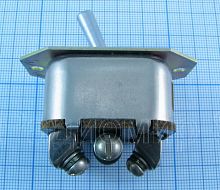 Тумблер двухполюсный, 5pin, ON-ON, 30V 20A, 54x35x38мм (2ПНП-47)