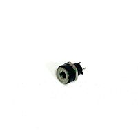 ГНЕЗДО БП 3.5/1.3MM НА КОРПУС КРУГЛОЕ с металлич.гайкой 2 PIN (DC-022B) 