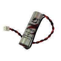 Батарейка ЛИТИЕВАЯ 14505 3.6v 2600mAh С проводами и разъемом 2pin JST PHR-2  ( ER14505 ) SUNMOON Lithium Li-SOCI2; Разм: R06 ( AA );  Для устр-в с неп