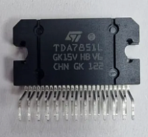 Микросхема TDA7851L вертик. исп. plus HSD HZIP25/FLEXIWATT25