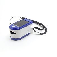 Пульсоксиметр Fingertip Lk87 Pulse Oximeter синий (Пульсометр) (количество кислорода в крови) 