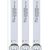 Светодиодная планка для подсветки ЖК панелей 40" 3V (7линз) (Комплект -3 планки по 764 мм 7 линз) CRH-ZG40G5SP30300703913-Rev1.0 (марк MS-L3215 V2)