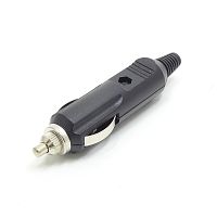 ШТЕКЕР В ПРИКУРИВАТЕЛЬ на кабель (с предохранителем) 12V, 3A под пайку
