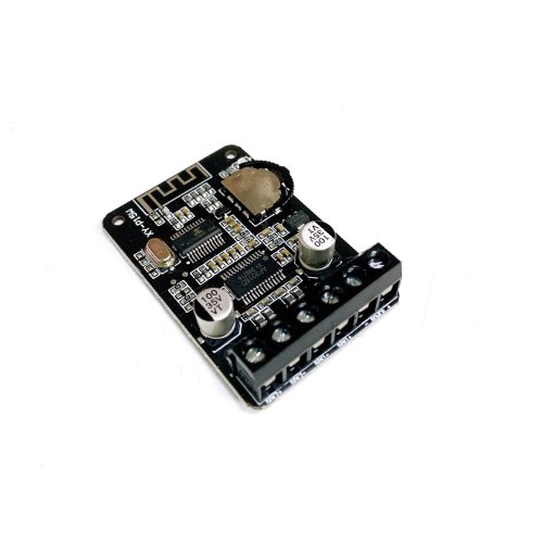 МОДУЛЬ Усилитель звука стерео  12V / 24V;+Bluetooth v5.0;  Модель: XY-P15W; без прозрачной панели; мощность 10W/15W/20W; Два канала вывода аудиосигнал