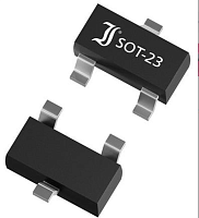 Транзистор биполярный S9018 (марк J8) 30V, 0,05A, 0,2W, 800MHz / N-P-N / SOT23