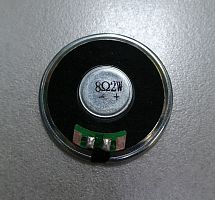 ДИНАМИК ТЕЛЕФОННЫЙ 40 ММ 8 Om 2W металл.корпус c экран. магнитом 16мм / посадочное место 35мм (Для наушников) Динамик d=40мм 8 Oм 2Вт -S1420-