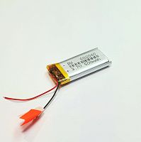 АККУМУЛЯТОР LP 602040-PCM (40х20х6,0мм) 3,7v 500mAh Li-Pol (с платой защиты- PCM), (элемент) провода под пайку