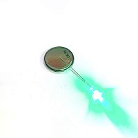 СВЕТОДИОД 3ММ ЗЕЛЕНЫЙ 9 Cd ( 9000-10000mCd ) ( цв.линзы прозрачный ) 520nM, 3,0-3,2v, угол свечения= 25°, сверхъяркий.DFL-3014PGC-10