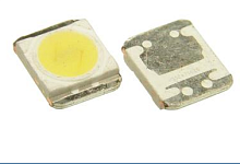 СВЕТОДИОД SMD 3528 1W , 3V (3.5x2.8x0.6mm) (большой контакт +) LATWT470RELZK , LG Innotek Яркость: 23.5 CD 110Lm (250-400ма) цвет: холодный белый свет