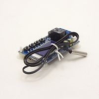 ТЕРМОРЕЛЕ цифровое  XY-T01 (-50...+110гр.С)плата без корпуса;Питание: 5V(USB)/ 6-30V (клеммы ) max ток: (20А/14VDC / 