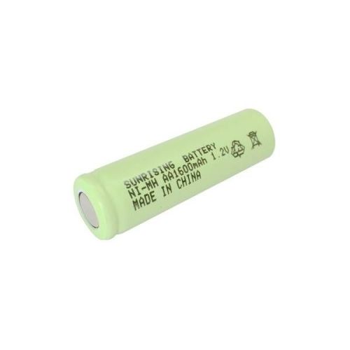 АККУМУЛЯТОР    1,2V   1600mAh  Ni-MH  (HR06)(AA)(14.5х48мм )  (02189)  H-AA1600  SUNRISING  Для игрушек и моделей (технология)    фото 2