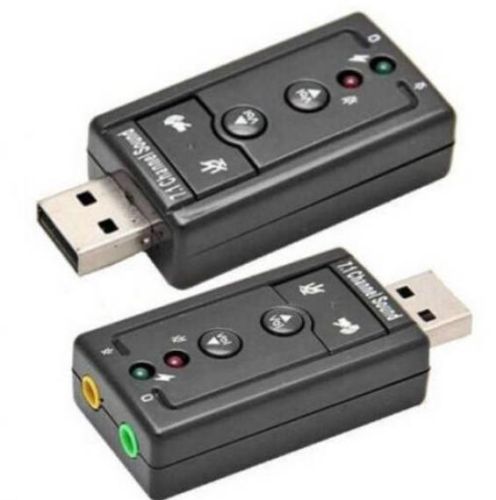 Звуковая карта внешняя USB TRUA71, 2.0  Чип: C-Media CM108 Разрядность ЦАП: 24 bit Максимальная частота ЦАП: 48 КГц микрофонный вход/гнездо для наушни фото 2