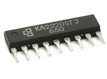 Микросхема KA2220STJ Recorder, NF-V + Equal. + ALC, Ucc=5V SIP9